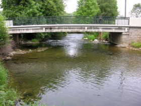 Le pont de Mathenay